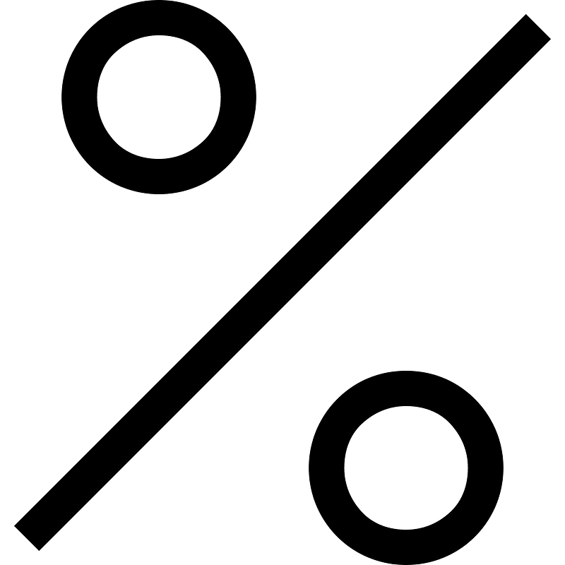 Percent-outline