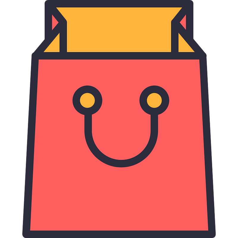 Shopping-bag-outline-filled