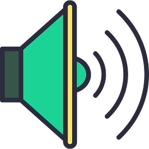 Sound-on-outline-filled