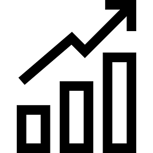 Upward-trend-outline