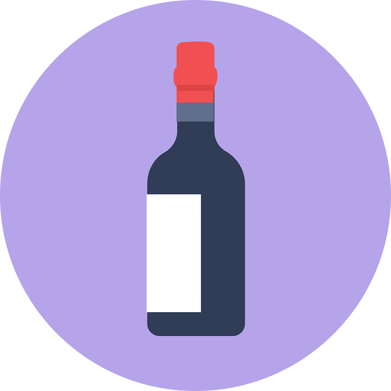 Wine-bottle-flat