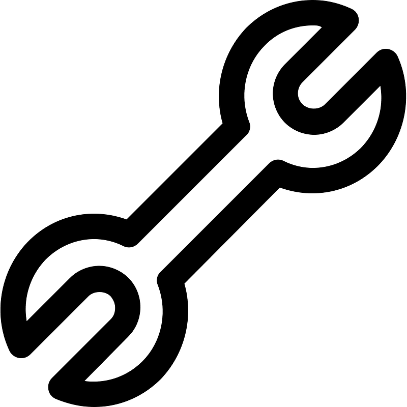 Wrench-outline