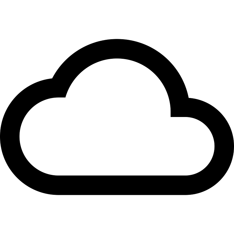 Cloud-outline
