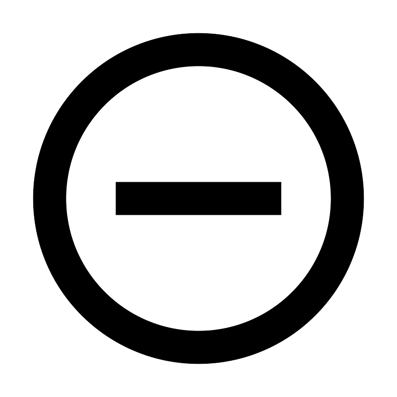 Minus-circle-outline