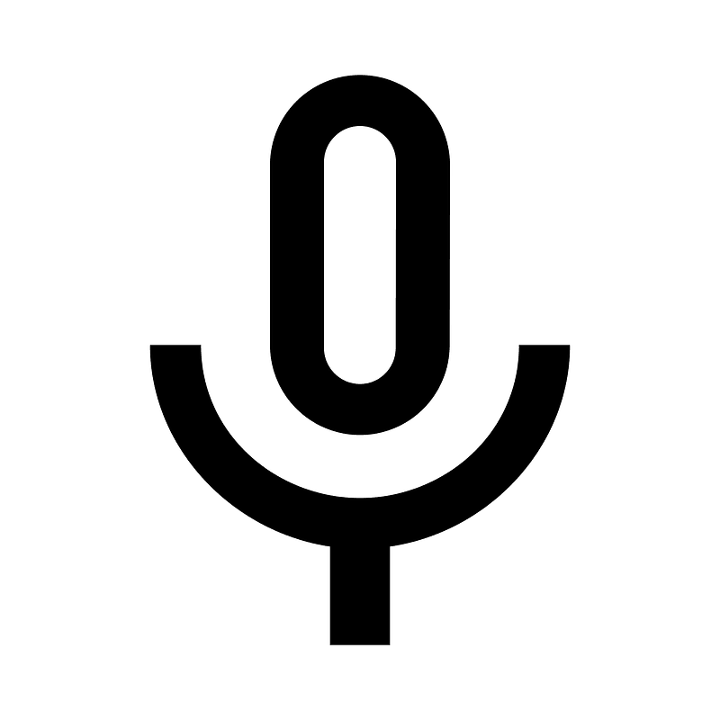 Mic-outline