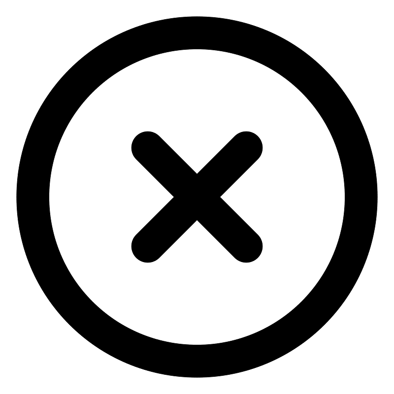 X-circle