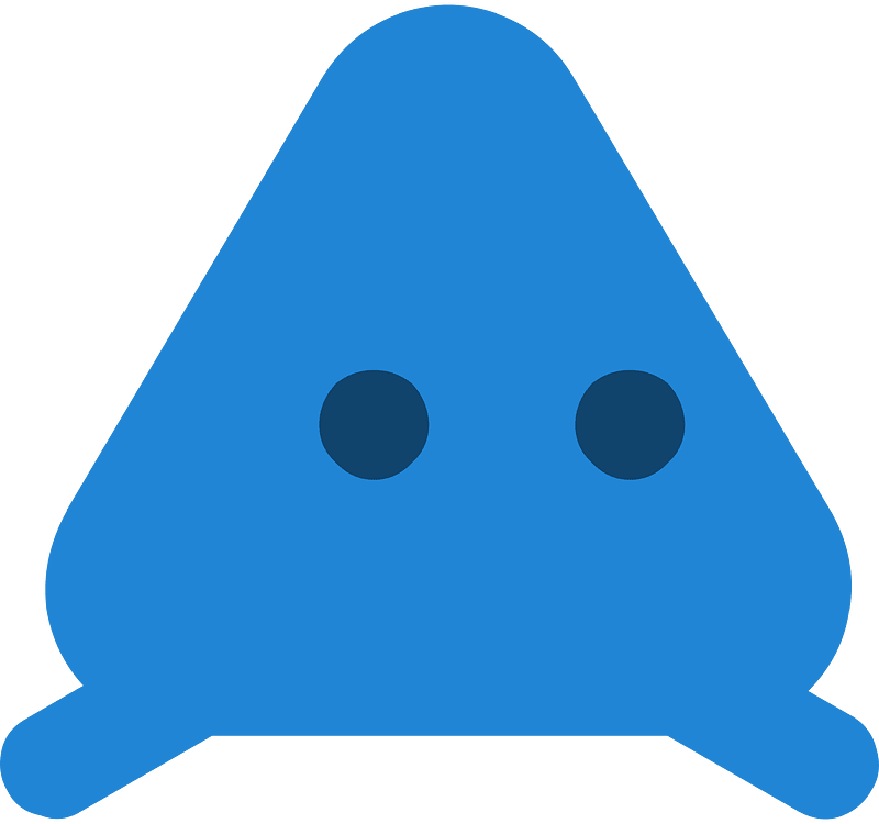 Blue character