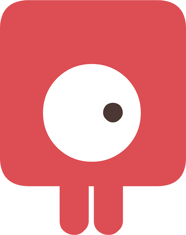 Red character