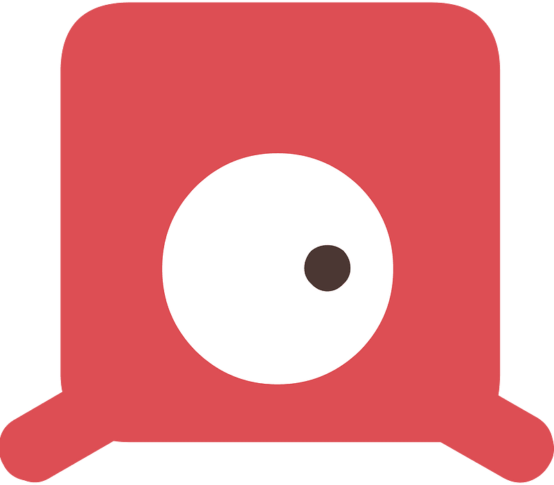Red character
