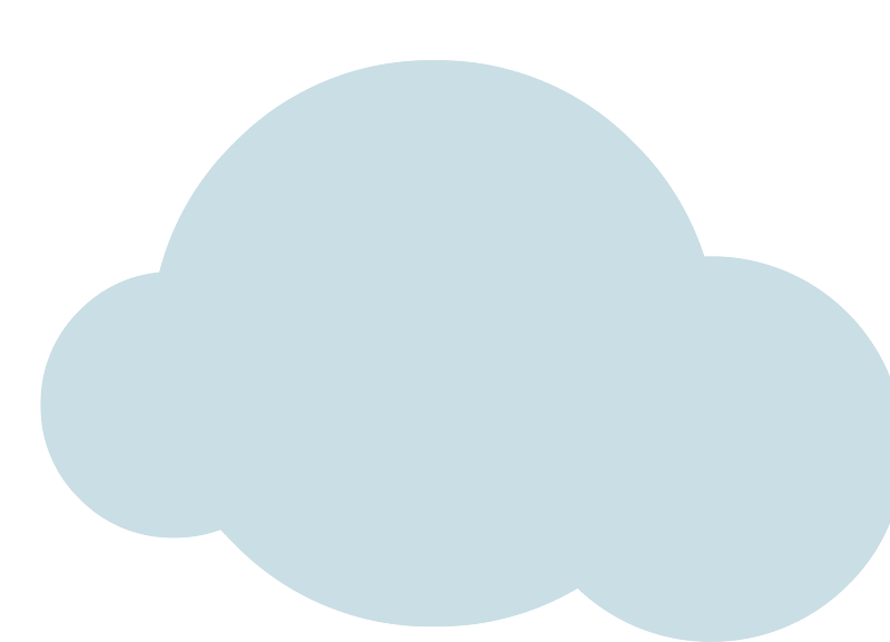 Blue cloud