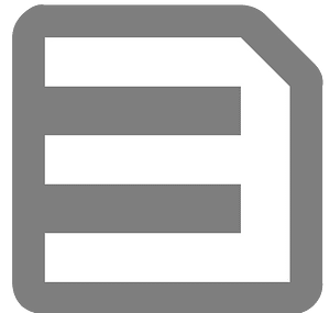 Grey math digit 3-03 three