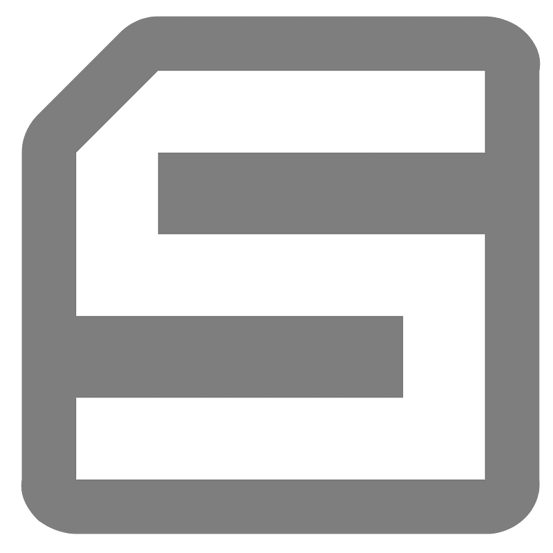 Grey math digit 3-05 five