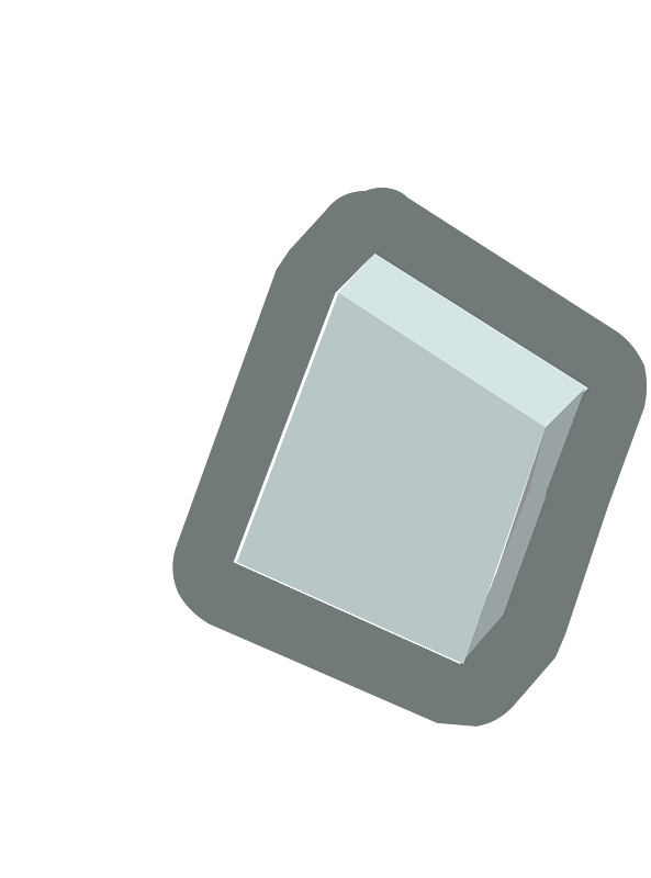 Isometric building part