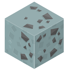 Grey isometric cube