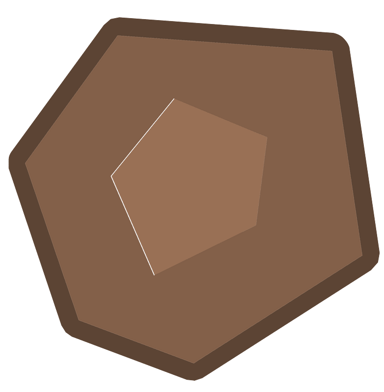 Brown meteorite