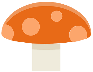 Red mushroom