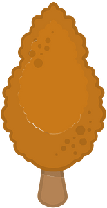 Orange tree 18 deciduous