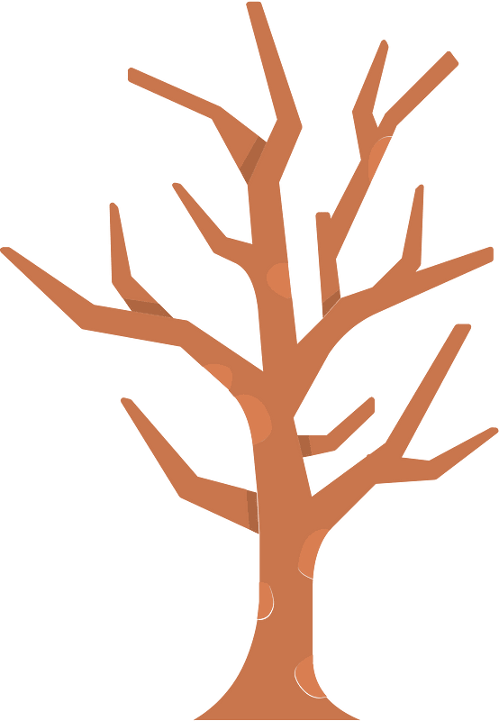 Brown tree trunk