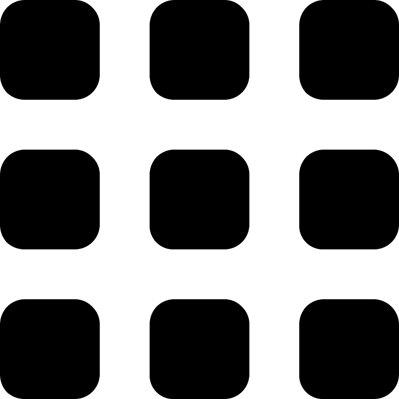 Mono ui button 01-009 app menu