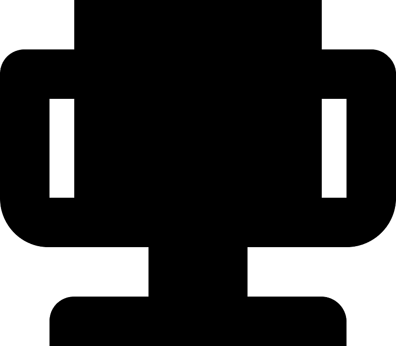 Mono ui button 01-043 trophy