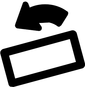 Mono ui button 02-020 tilt left