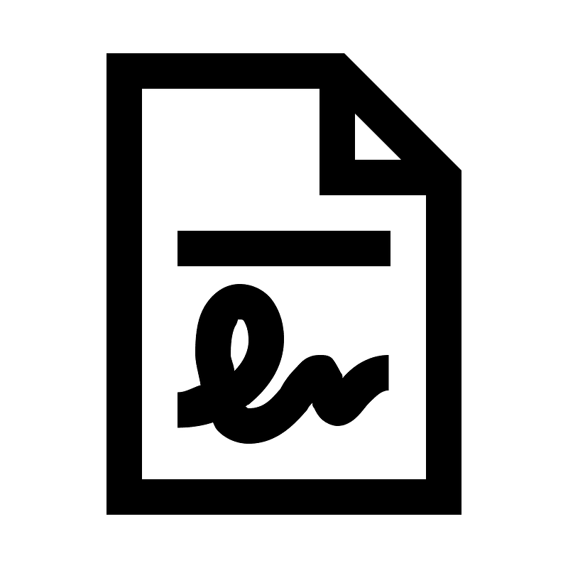 File-signature-solid