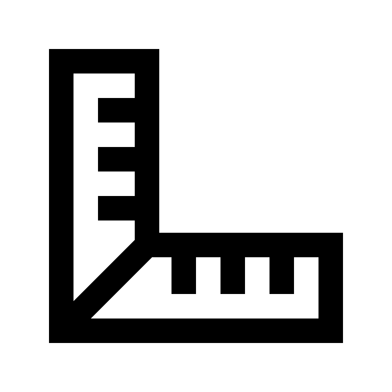 Ruler-combined-solid