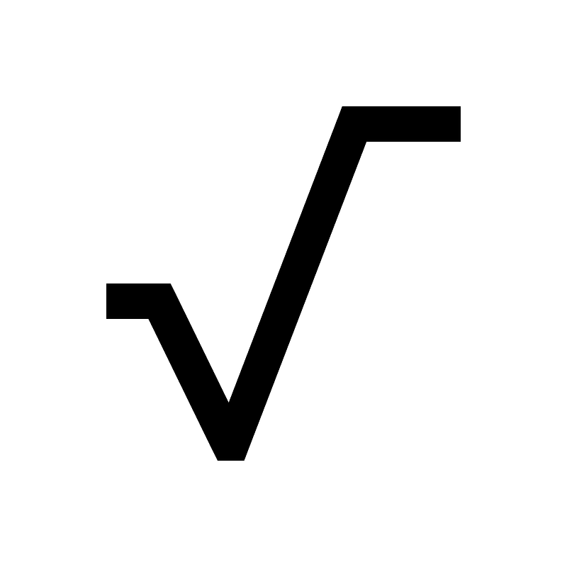 Square-root-alt-solid