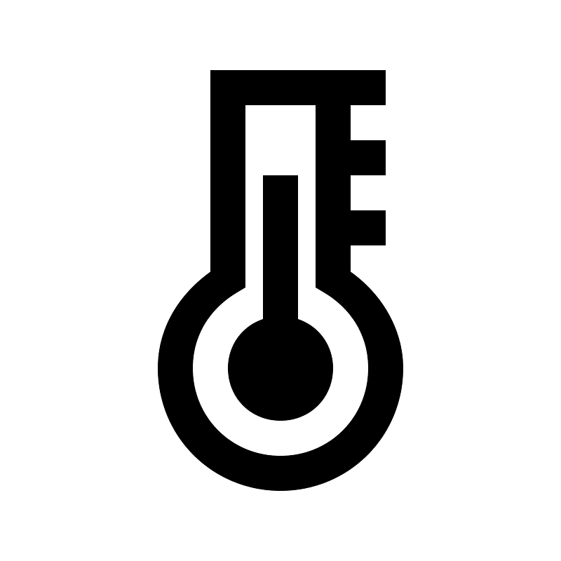 Thermometer-three-quarters-solid