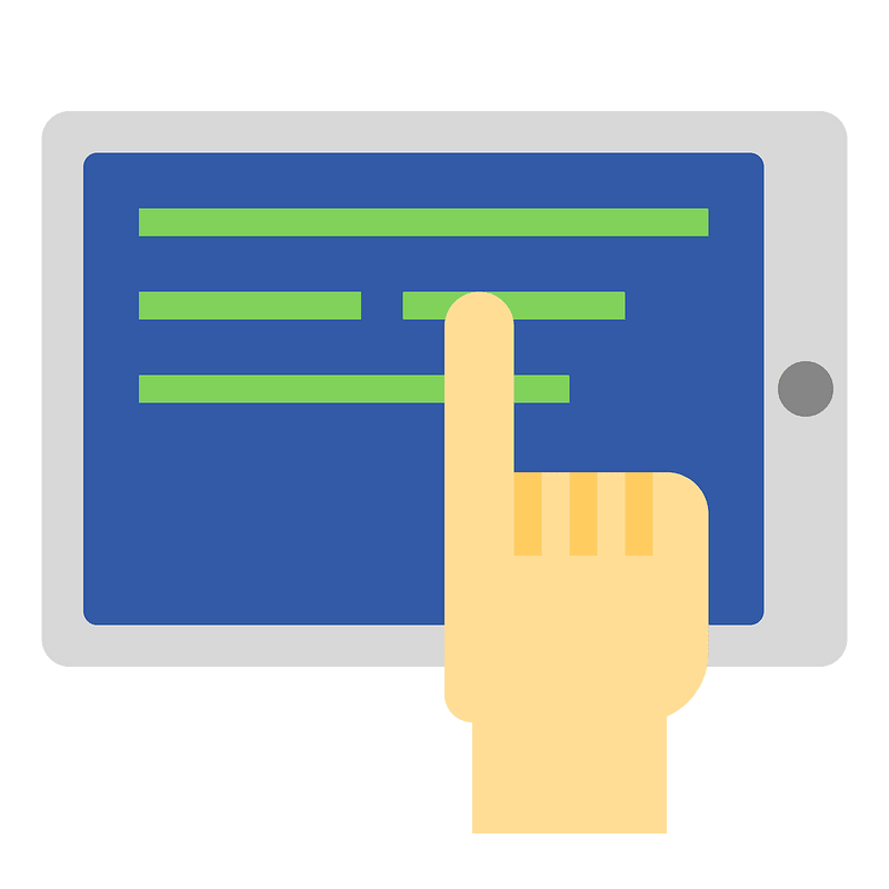 Tablet text