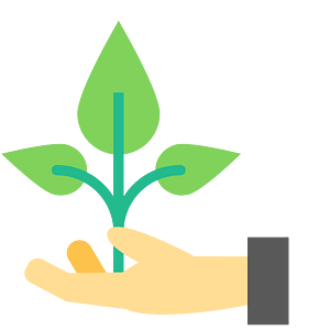 Hand leaf