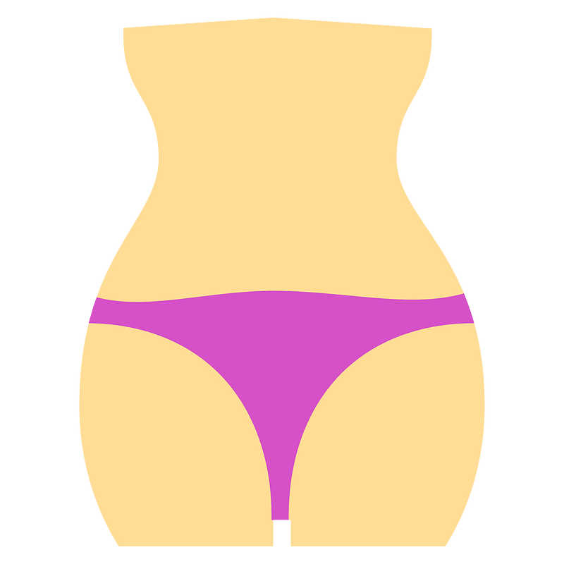 Girl back body