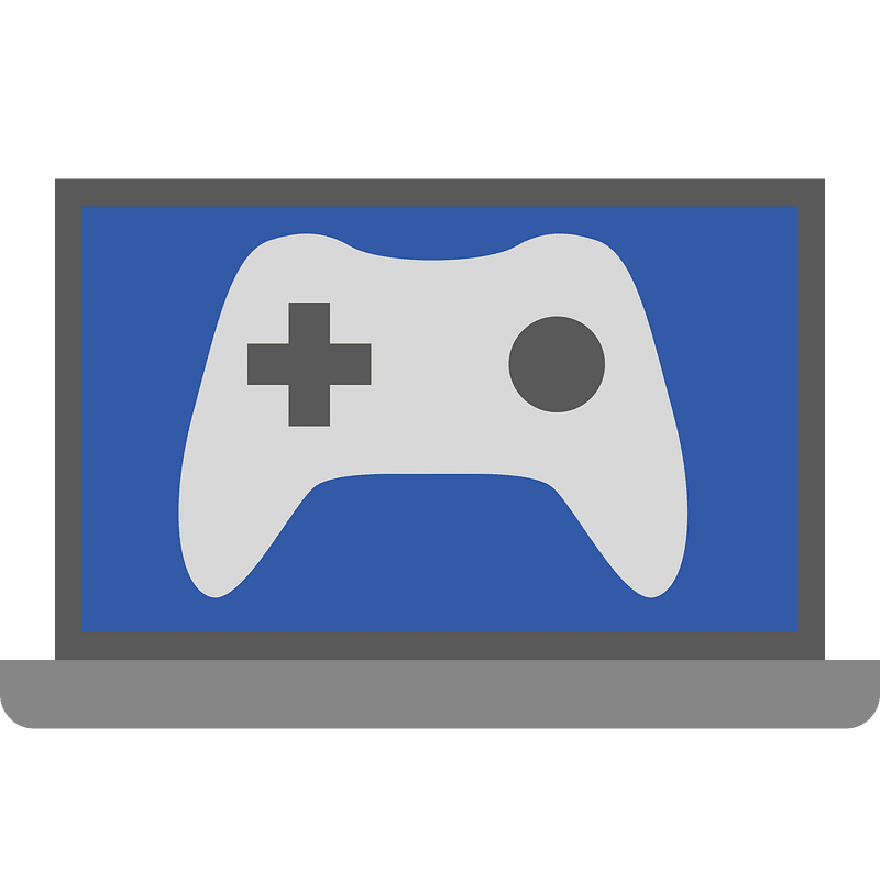 Laptop game play