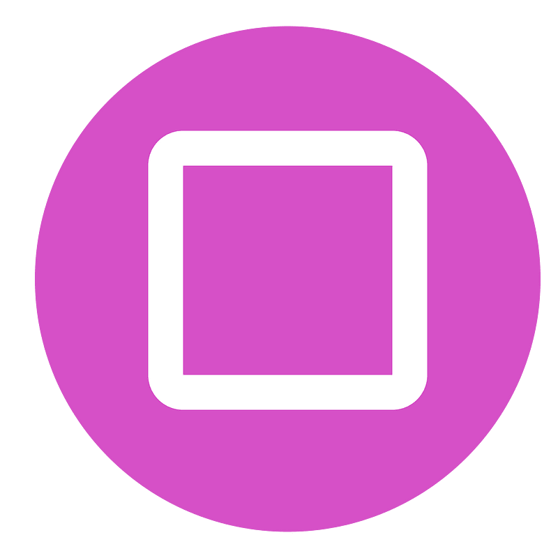 Ps button square