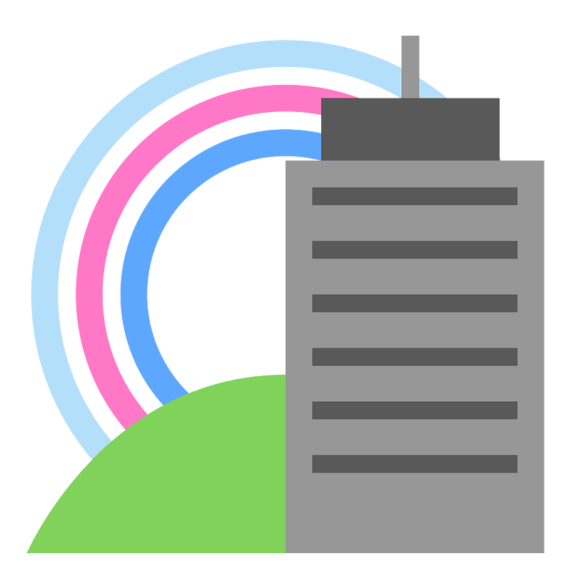 City rainbow