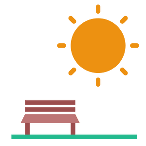 Sun bench