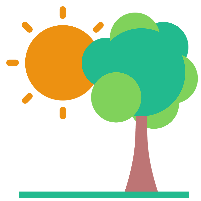 Tree sun