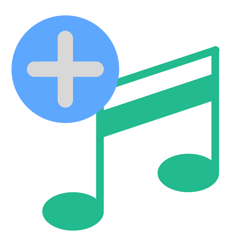 Music note add