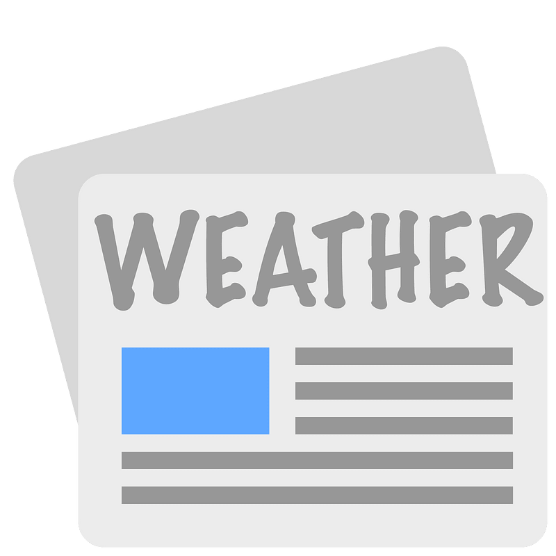Paper weather