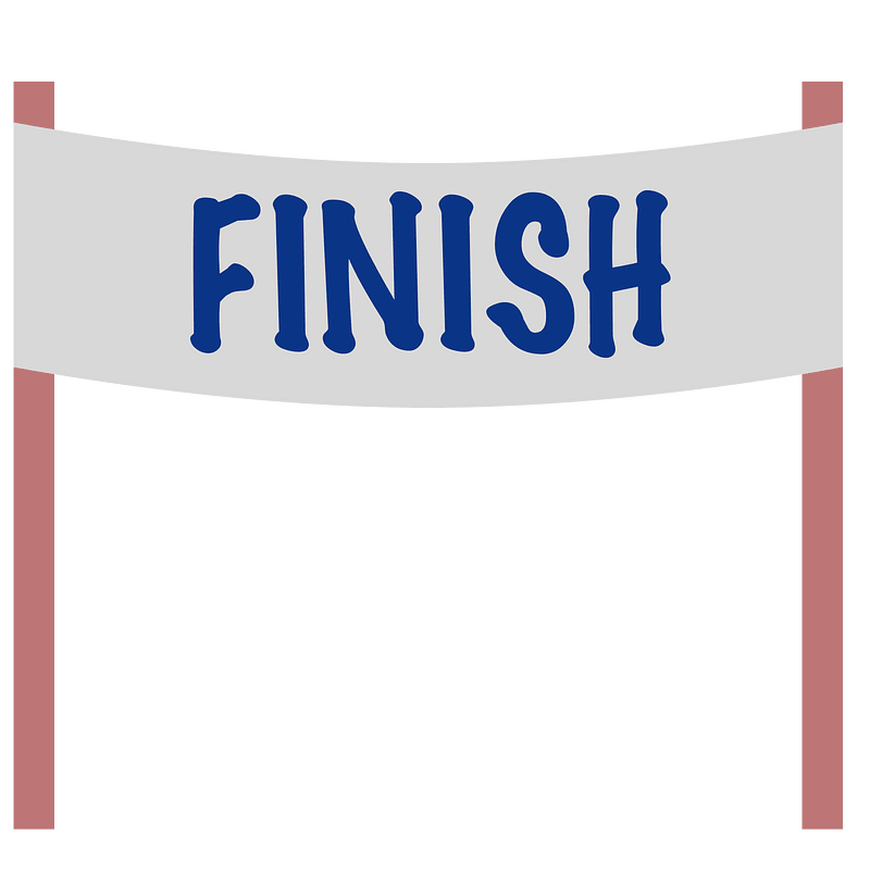 Finish race