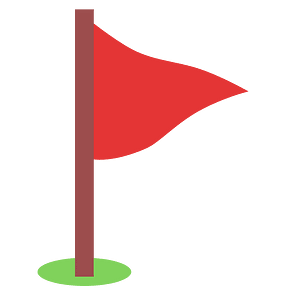 Hole flag