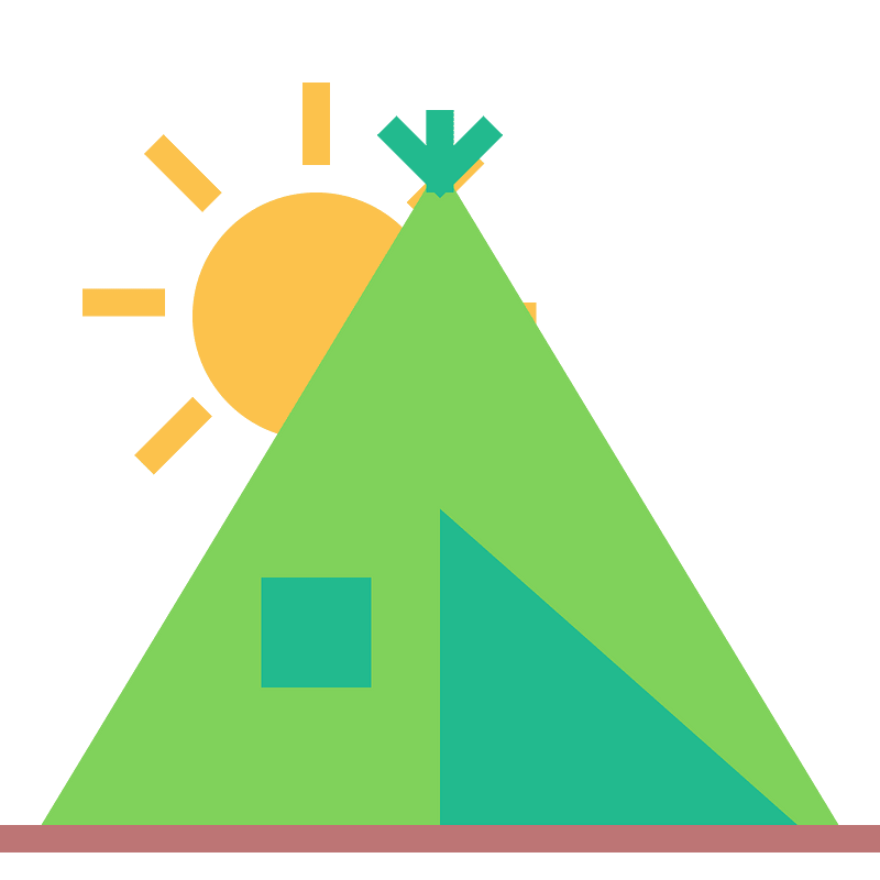 Tent sun