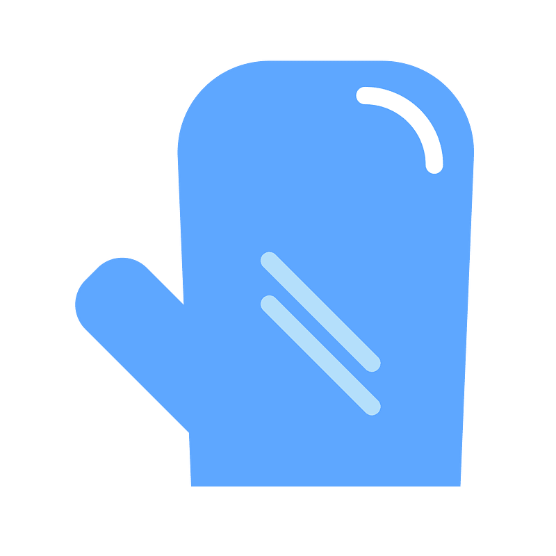 Blue glove