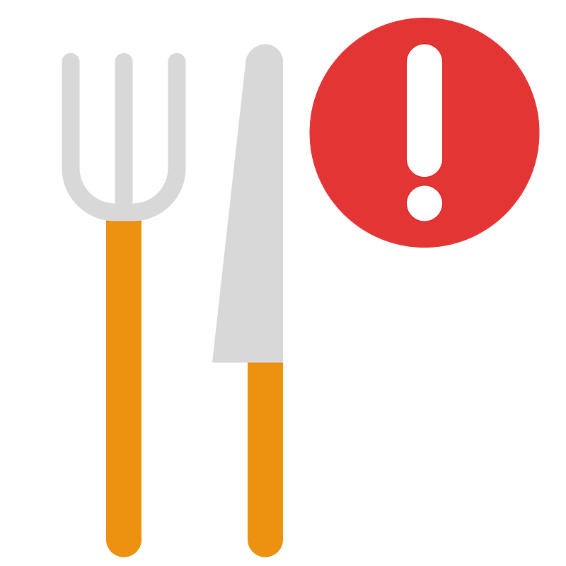Cutlery warning