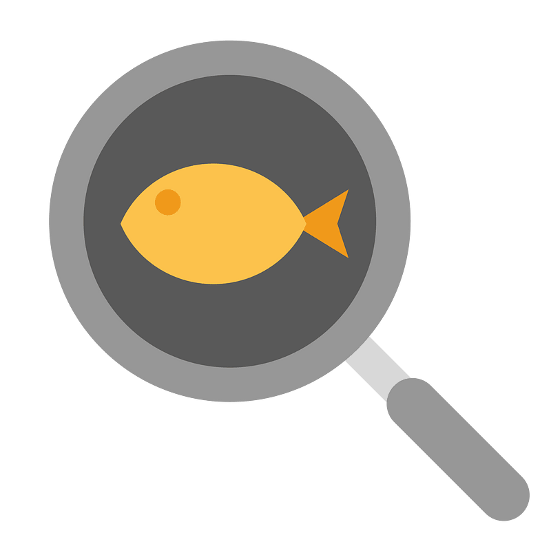 Fish frying pan