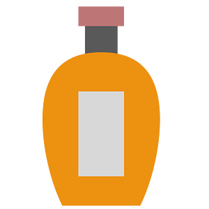 Orange bottle