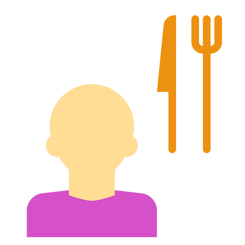 Person eating