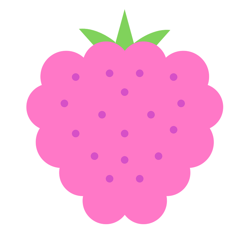 Pink blackberry