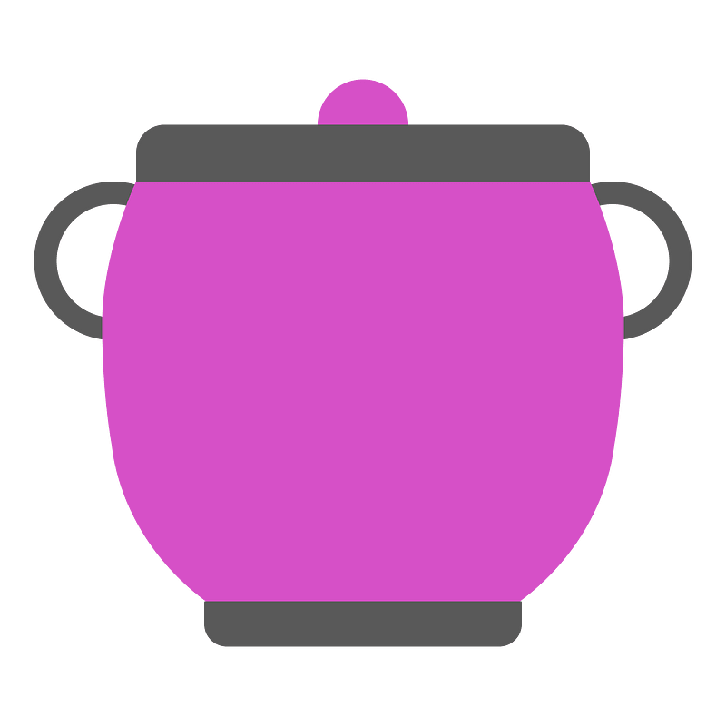Pink pot
