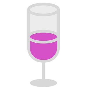 Pink wine